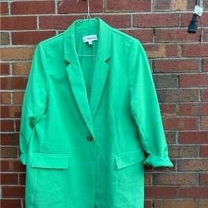 The Drop Women’s Blake Blazer –Green, Size XXL